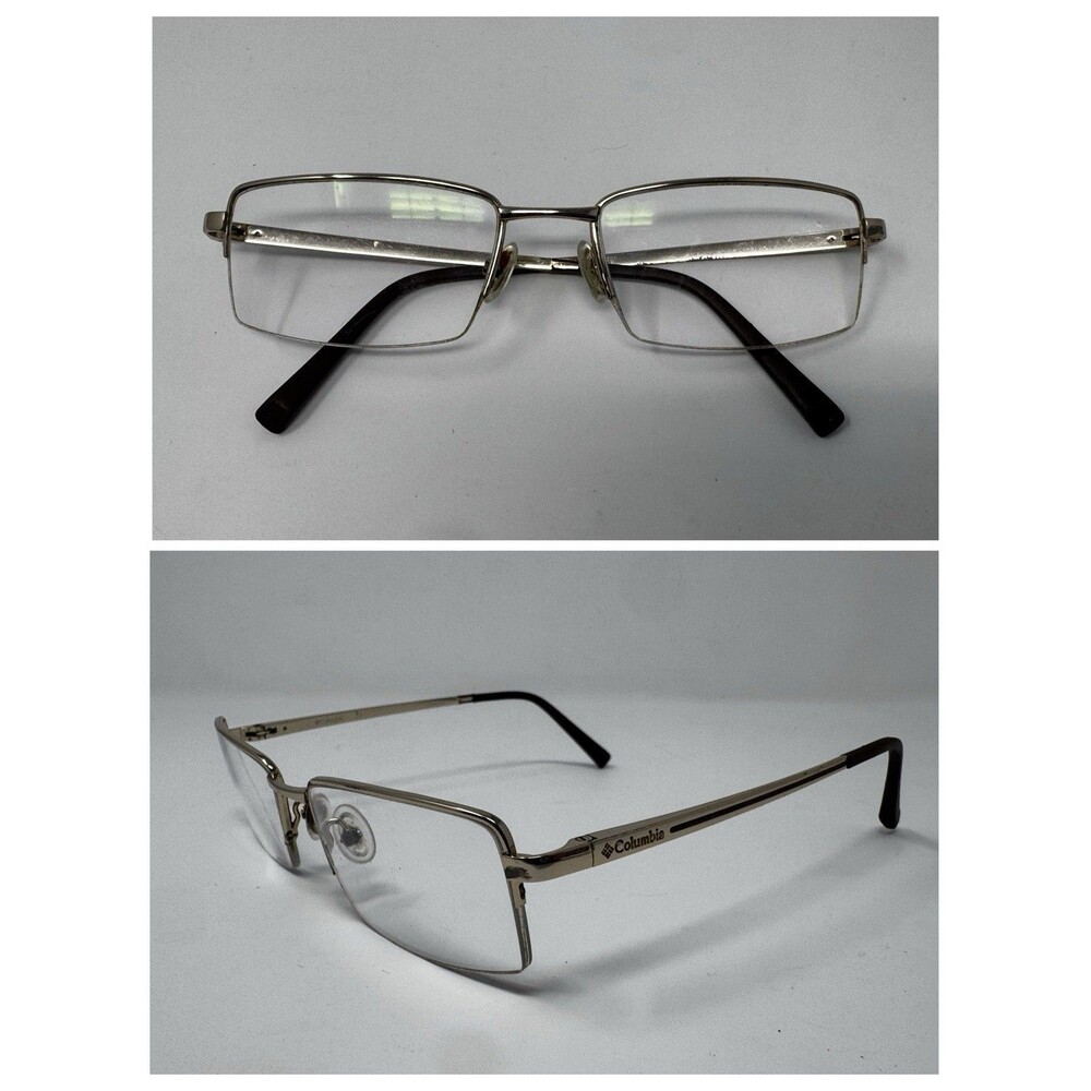 Columbia Barlow Ridge C03 Titanium Gold Eyeglass Frames 54-18-140